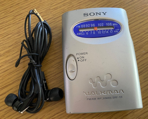 Sony srf walkman - sony, srf-59